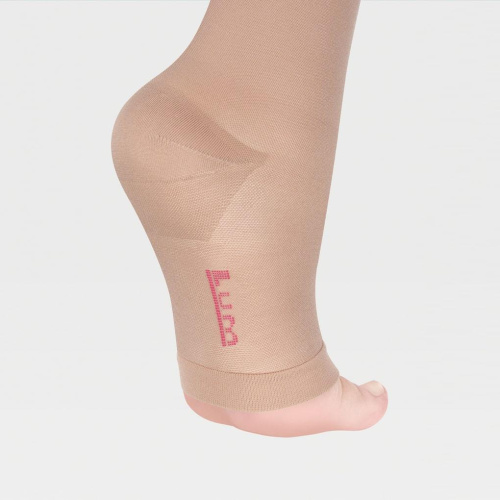 Чулки с открытым носком IDEALISTA ID-310 с простой резинкой на силиконовой основе фото 3