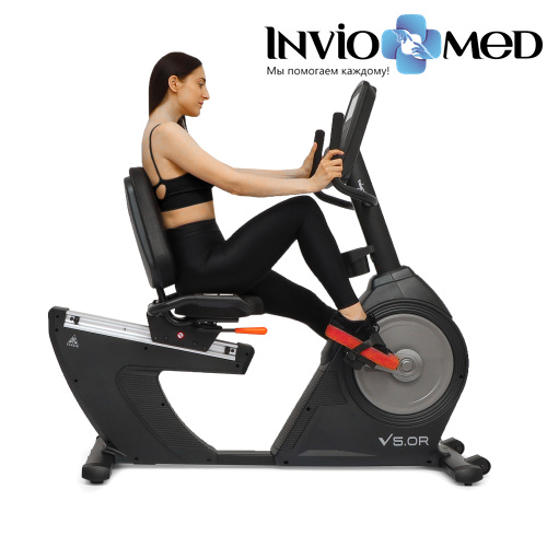 Велотренажер DFC B5500R магнитный эл.привод фото фото 5