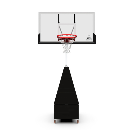 Баскетбольная мобильная стойка DFC STAND56SG 143x80CM поликарбонат (3кор) фото фото 3