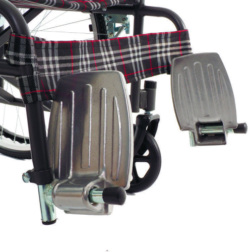 Инвалидная кресло-коляска MET MK-300 с тормозами для сопровождающих (арт. 17317) фото 4