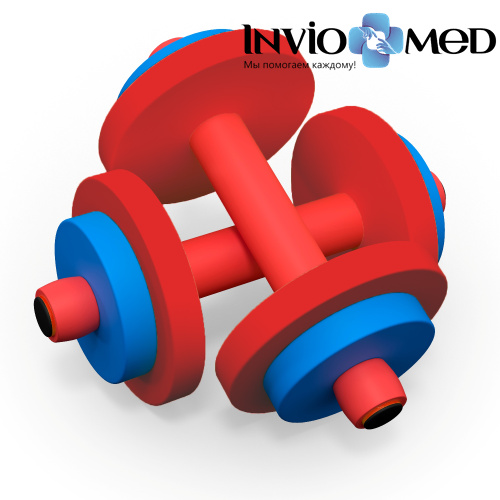 Гантели детские DFC (комплект 2 шт) VT-2009 фото фото 6