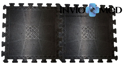 Коврик резиновый черный 400х400, толщина 12мм фото фото 3