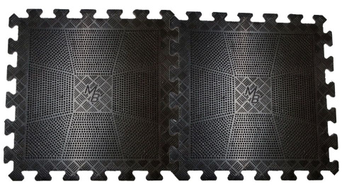 Коврик резиновый черный 400х400, толщина 12мм фото фото 3