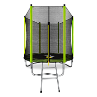 ARLAND Батут  6FT с внешней страховочной сеткой и лестницей (Light green) фото