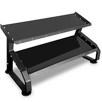 Стойка для гексагональных гантелей 2,5-25 кг 10 пар BRONZE GYM PARTNER AL-418 фото