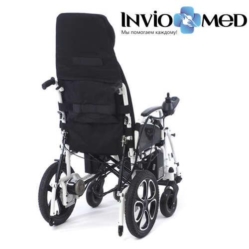 Электрическая кресло-коляска MET COMFORT 85 раскладываемая в горизонталь, с self-откидной спинкой (арт. 18543) фото 2 Электрическая кресло-коляска MET COMFORT 85 раскладываемая в горизонталь, с self-откидной спинкой (арт. 18543) фото 2