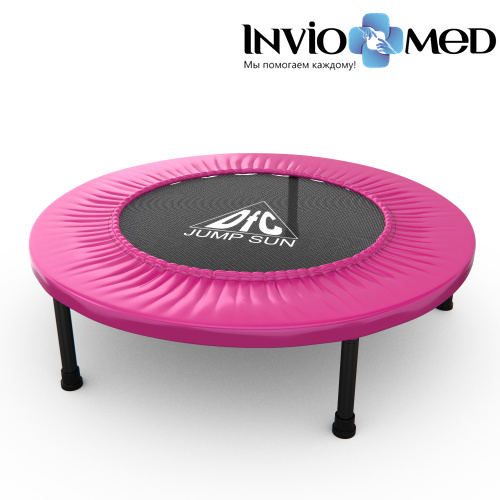 Батут DFC JUMP SUN 32' розовый, б/сетки (81см) фото