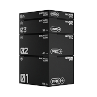 Плиобокс мягкий BRONZE GYM,набор из 4 тумб фото