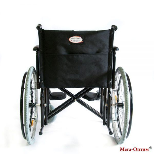 Кресло-коляска Мега-Оптим 711 AE (нейлон) повышенной грузоподъемности фото 4