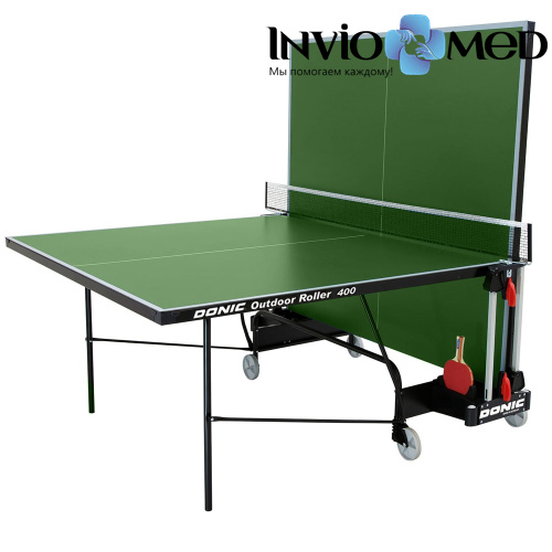 Теннисный стол DONIC OUTDOOR ROLLER 400 GREEN фото фото 3