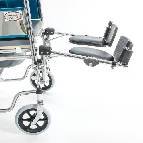 Кресло-коляска с санитарным оснащением Мега-Оптим FS609GC фото 8