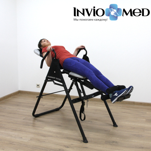 Инверсионный стол с сиденьем DFC SJ7200B складной фото фото 9