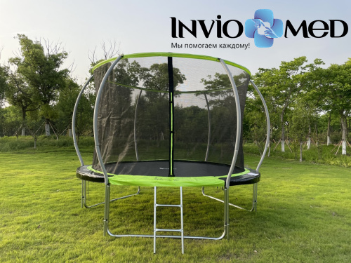 Батут FunFit 8 FT 252 см PRO inside зеленый фото фото 12