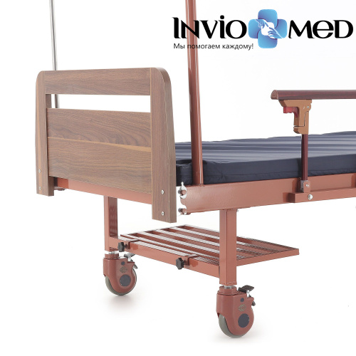Медицинская кровать Med-Mos E-8 (MМ-2024Д-04 (У)) ЛДСП (2 функции) фото фото 12