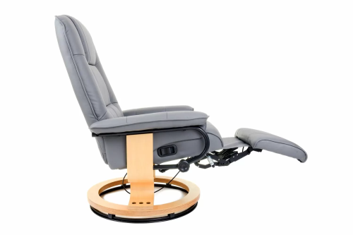 Кресло вибромассажное Calviano с подъемным пуфом 2158 фото фото 4