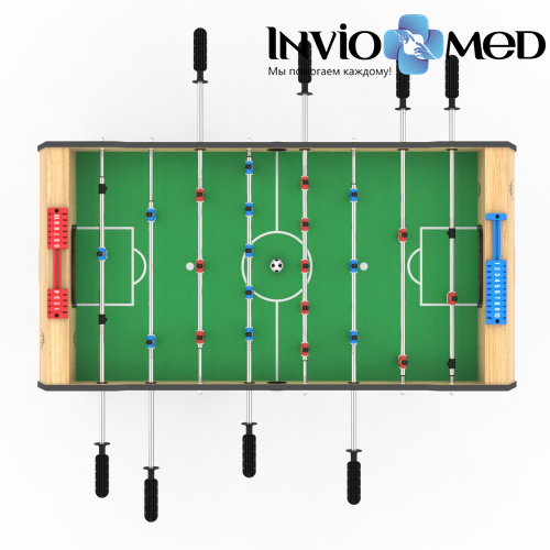 Игровой стол - футбол DFC SILVERWOOD SB-ST-07 фото фото 5
