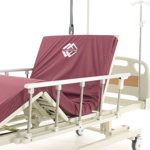 Кровать механическая Med-Mos E-31 (ММ-3014Н-00) (3 функции) с растоматом и полкой фото фото 4