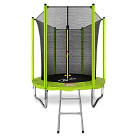 ARLAND Батут  6FT с внутренней страховочной сеткой и лестницей (Light green) (СВЕТЛО-ЗЕЛЕНЫЙ) фото
