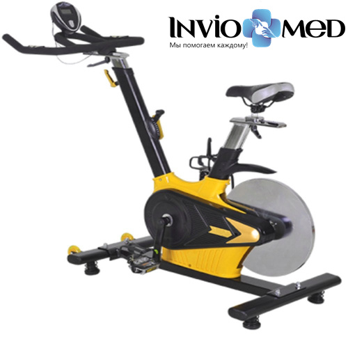 Велотренажер DFC B10 черн/желт фото фото 2