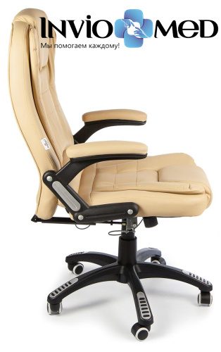 Вибромассажное кресло Calviano Veroni 55 (бежевое) фото фото 6 Вибромассажное кресло Calviano Veroni 55 (бежевое) фото фото 6