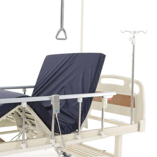 Кровать электрическая Med-Mos DB-7 (MЕ-2018Н-00) (2 функции) с полкой и накроватным столиком фото фото 19