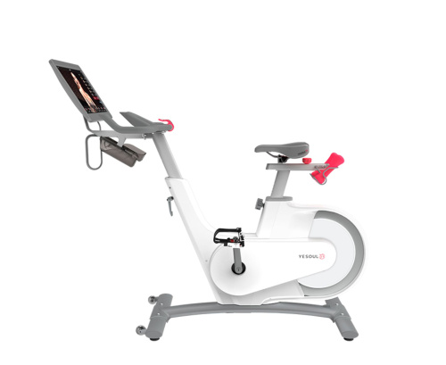 Велотренажер YESOUL Smart Spinning bike V1 PLUSE белый фото фото 4