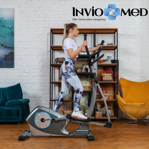 Эллиптический тренажер DFC E606H магнитный фото фото 9