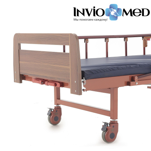 Медицинская кровать Med-Mos E-8 (MМ-2024Д-04 (У)) ЛДСП (2 функции) фото фото 15