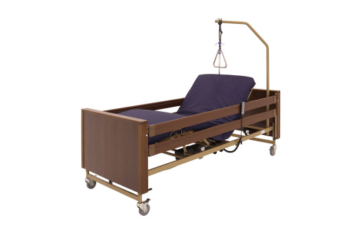 Кровать электрическая Med-Mos YG-1 5 функций   (КЕ-4024М-11) коричневый фото фото 2