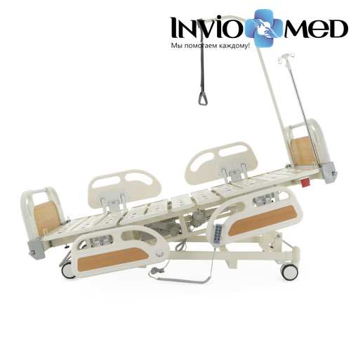 Кровать реанимационная электрическая Med-Mos DB-3 (6 функций) (МE-4039Н-01) с выдвижным ложементом и растоматом CPR+аккумулятор фото Кровать реанимационная электрическая Med-Mos DB-3 (6 функций) (МE-4039Н-01) с выдвижным ложементом и растоматом CPR+аккумулятор фото