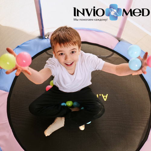 Батут DFC A.KOU KIDS 48 дюймов с сеткой фото фото 18 Батут DFC A.KOU KIDS 48 дюймов с сеткой фото фото 18