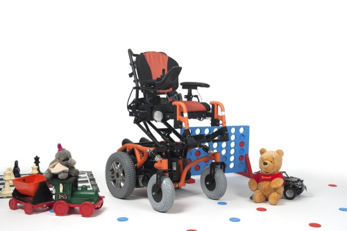 Кресло-коляска Vermeiren Springer Kids с электроприводом фото 7