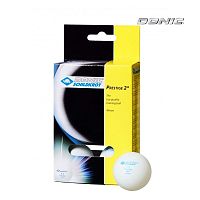 Мячики для н/тенниса DONIC PRESTIGE 2, 6 штук, белые фото