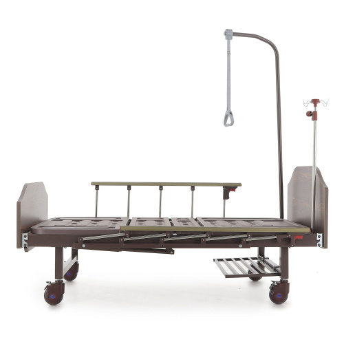 Кровать механическая Med-Mos Е-8 (MM-2024Н-02) (2 функции) ЛДСП с полкой и обеденным столиком фото фото 7