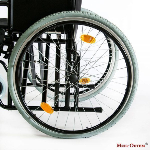 Кресло-коляска Мега-Оптим 711 AE (нейлон) повышенной грузоподъемности фото 9
