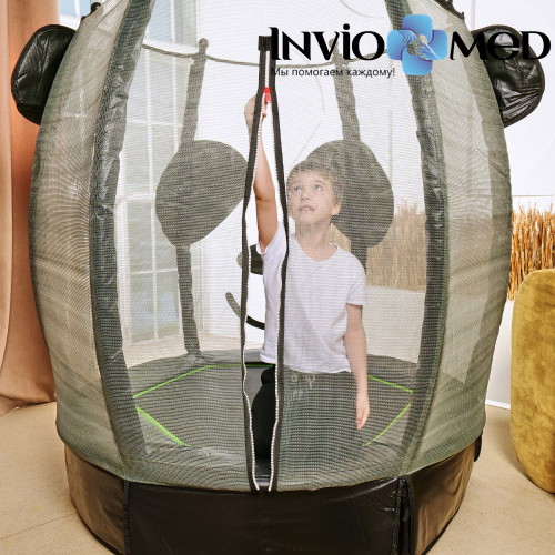 Батут DFC LANGXUN PANDA 55 дюймов с сеткой фото фото 14