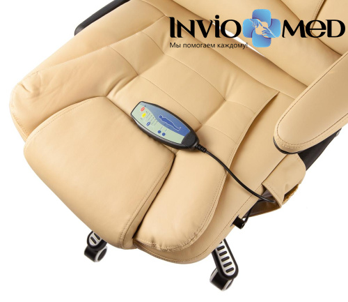 Вибромассажное кресло Calviano Veroni 55 (бежевое) фото фото 9 Вибромассажное кресло Calviano Veroni 55 (бежевое) фото фото 9