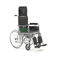 Кресло-коляска с санитарным оснащением Армед FS619GC