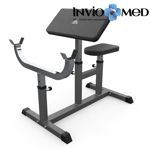 Скамья Скотта DFC Homegym UB009G серый фото