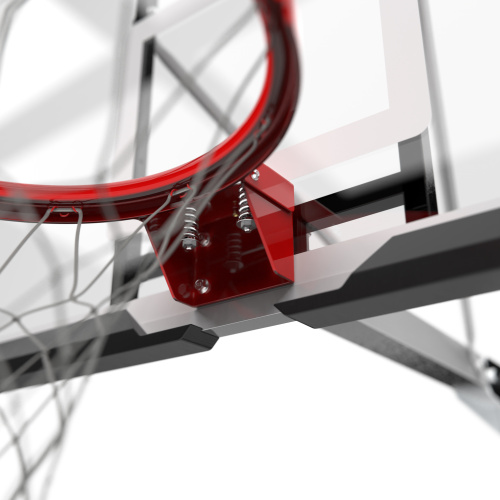 Баскетбольная мобильная стойка DFC STAND50SG 127X80CM поликарбонат (3кор) фото фото 8