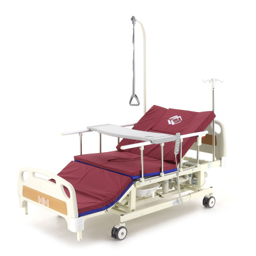 Кровать электрическая Med-Mos DB-11А (МЕ-5218Н-12) с боковым переворачиванием, туалетным устройством и функцией «кардиокресло» и регулировкой высоты фото фото 4