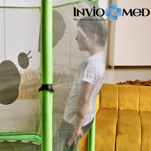 Батут DFC Space Toy KOALA 55 дюймов с сеткой фото фото 18