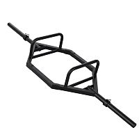 Гриф олимпийский BRONZE GYM шестиугольный Трэп замками фото