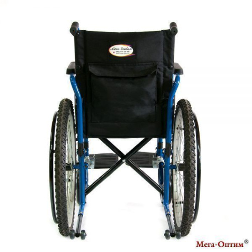 Кресло-коляска Мега-Оптим 512 AE с ручным приводом фото 4