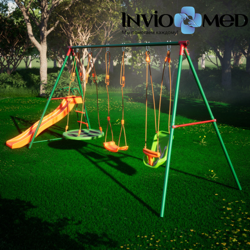 Детский комплекс с горкой DFC SBN-03 фото фото 11