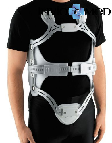 Корсет гиперэкстензионный 4-х точечный medi 4C с храповыми застёжками Корсет гиперэкстензионный 4-х точечный medi 4C с храповыми застёжками