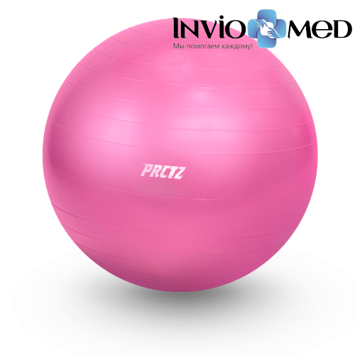 Мяч гимнастический PRCTZ GYM BALL  ANTI-BURST, 55 см. фото