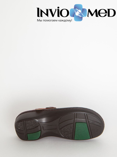 Анатомические сабо женские Robert C37010-1 бордовые фото 3