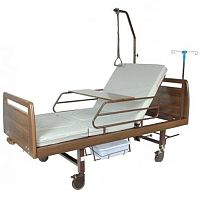 Механическая функциональная кровать DHC FF-3 с санитарным оснащением и функцией кардио-кресло фото