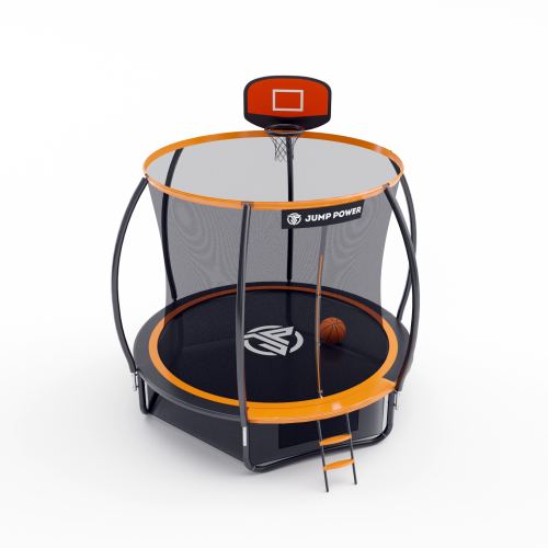 Батут Jump Power 8 ft Pro Inside Basket Orange фото фото 3